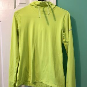 Neon yellow Workout Pullover